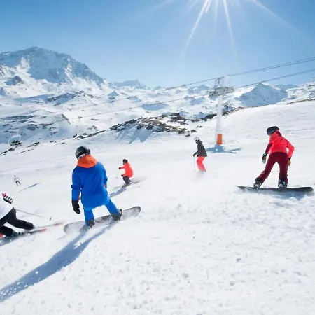 Charming 1 Bedroom Ski-in Out 4p Валь-Торанс