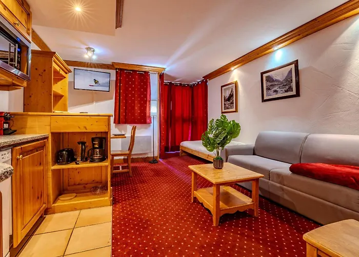 Charming 1 Bedroom Ski-in Out 4p - L'eskival Apartamento